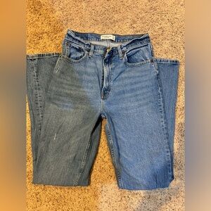 Abercrombie & fitch 90s straight Ultra High Rise TALL